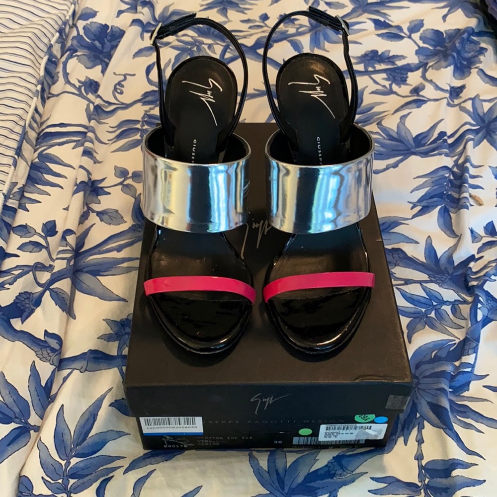 Giuseppe Zanotti Design Stiletto Sandals w/ Damage